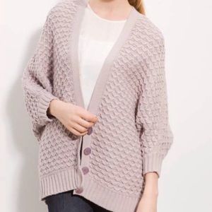 Halogen Dolman Oversized Lavender Cardigan 🌸